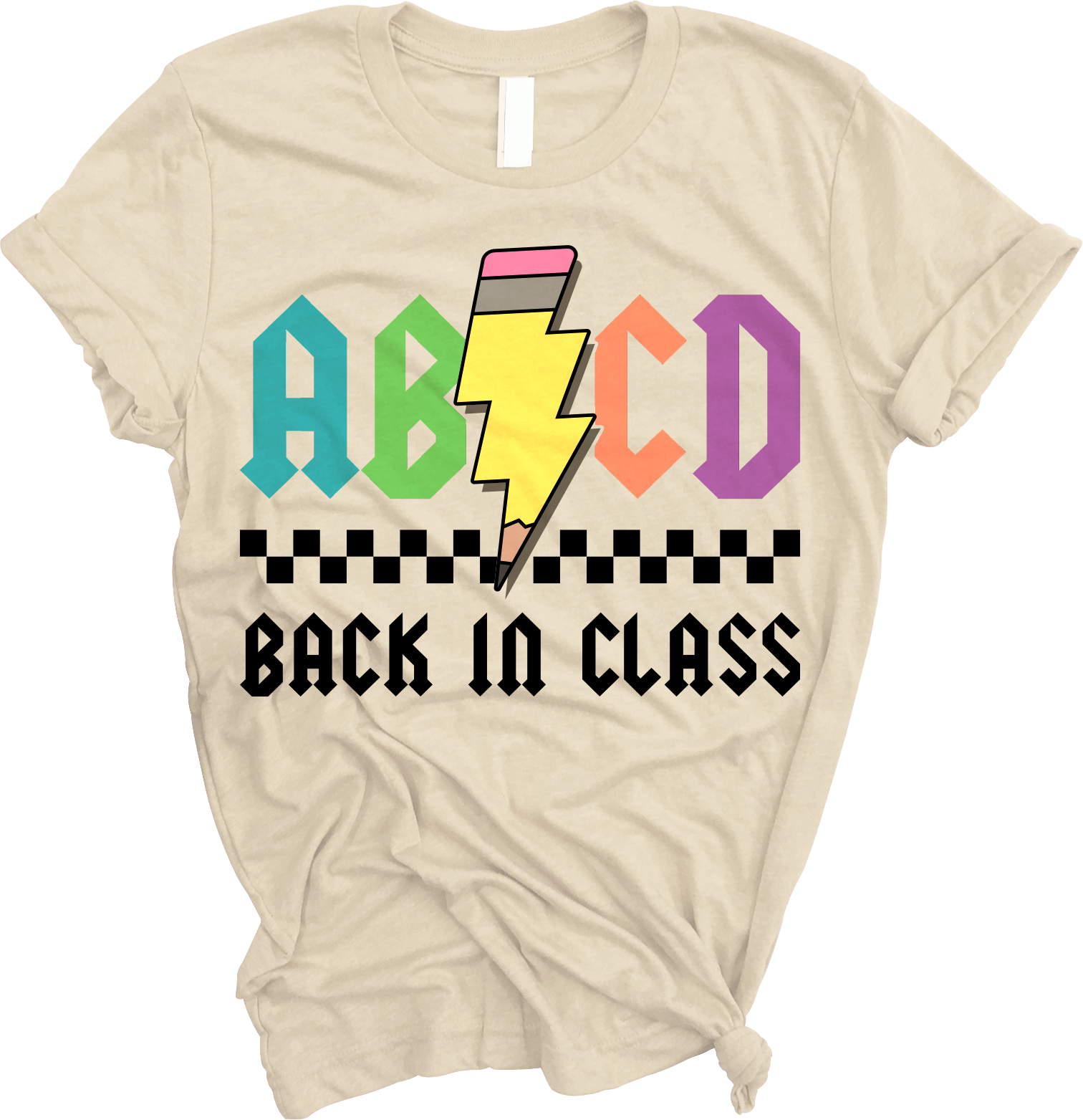 "ABCD Back In Class" Tee