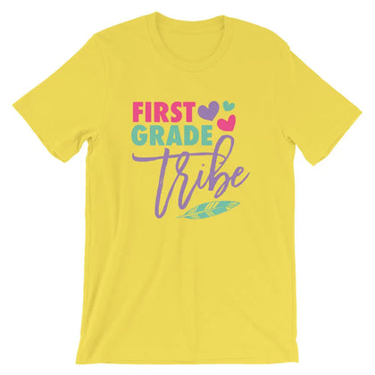 First Grade Tribe Teacher Short-Sleeve Unisex T-Shirt The Teacher's Crate