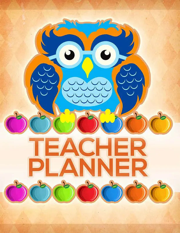 Printable Monthly Teacher Planner - Undated -