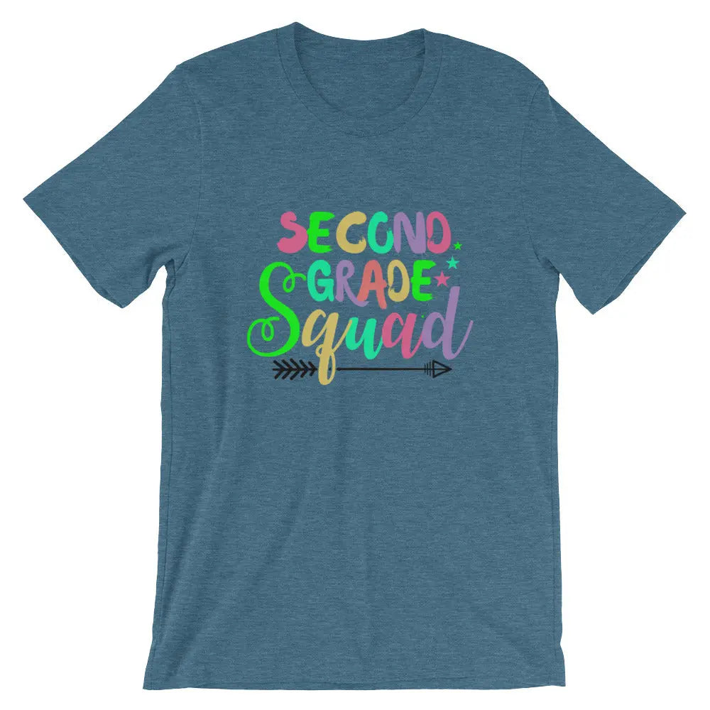 Second Grade Squad Teacher Short-Sleeve Unisex T-Shirt