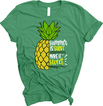 “Summer Is Short” Exclusive Tee The Teacher's Crate